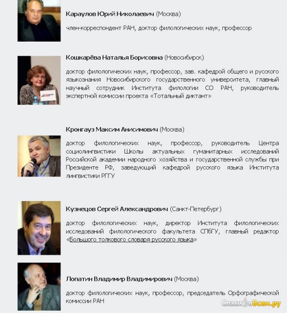 Сайт gramota.ru