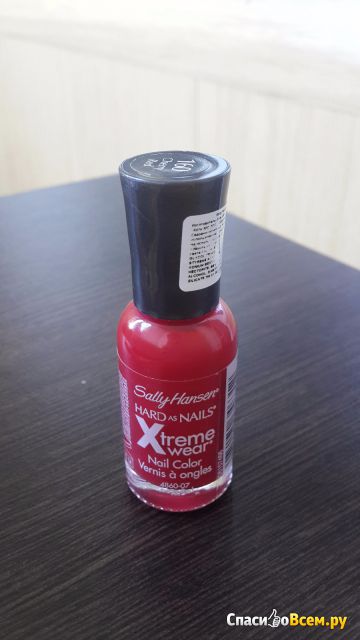 Лак для ногтей Sally Hansen Xtreme Wear №160 Cherry Red