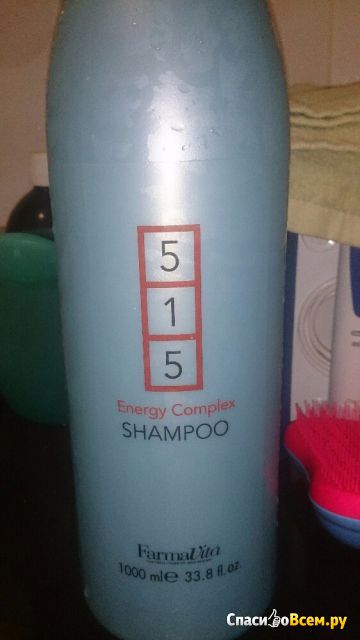 Энергетический шампунь Farmavita “515 Energy complex shampoo”