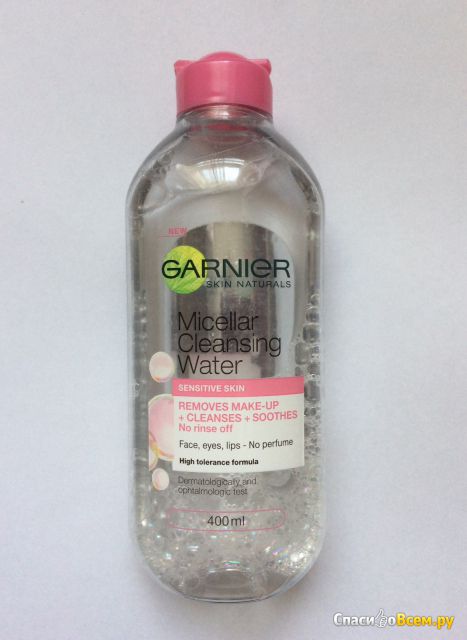 Мицеллярная вода Garnier Skin Naturals для всех типов кожи