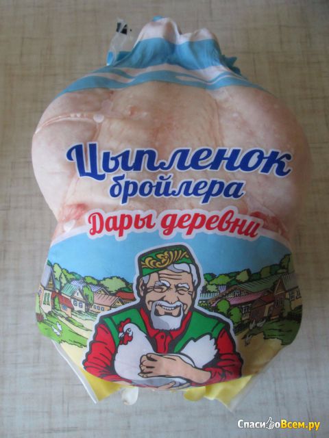Тушка цыпленка-бройлера в вакуумной упаковке "Дары деревни"
