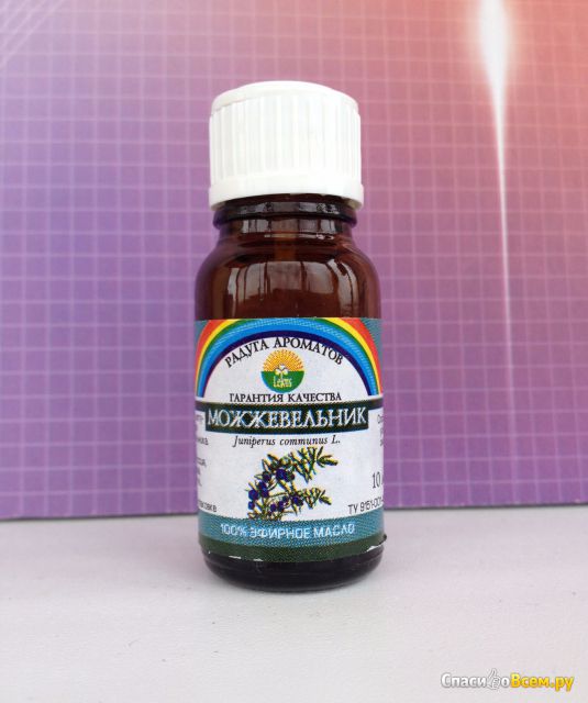 Эфирное масло "Можжевельник" Радуга ароматов Лекус 100% натуральное