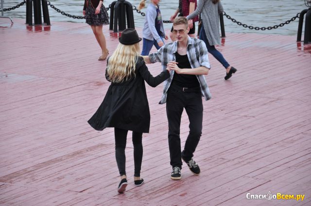 Мероприятие "Танцы на набережной" (Москва, Парк Горького, Пушкинская набережная)