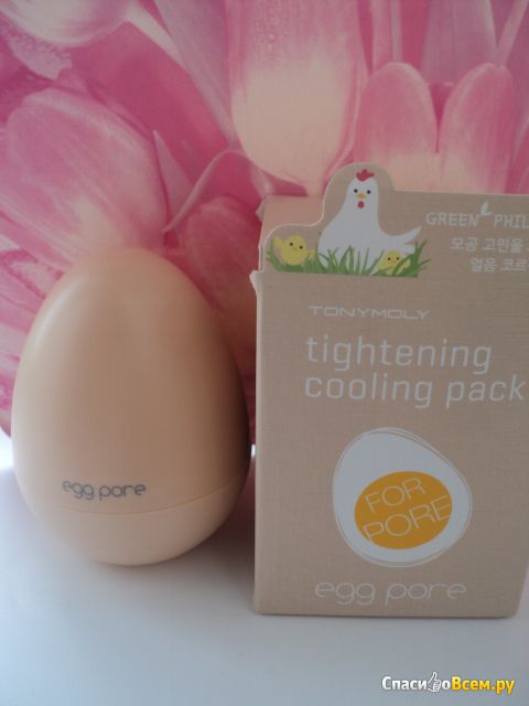 Охлаждающая маска для лица Tony Moly Egg Pore Tightening Cooling Pack