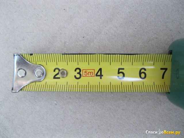 Рулетка Fit Measuring Tape "Эконом" 5 м х 19 мм