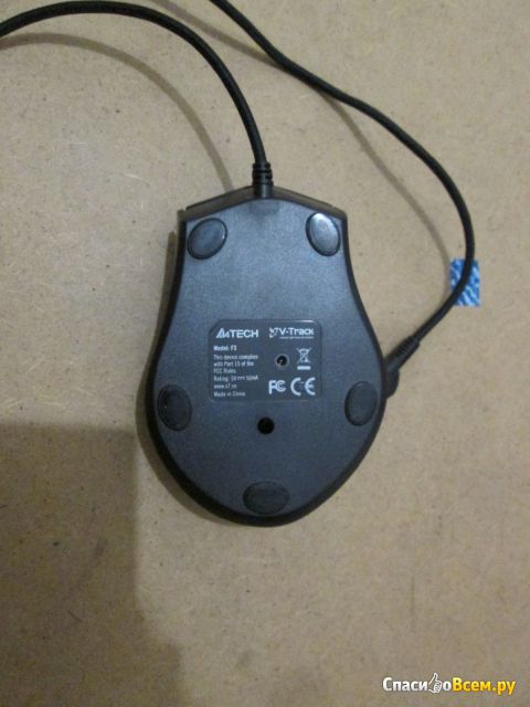 Компьютерная мышь A4Tech V-Track Gaming Mouse F3