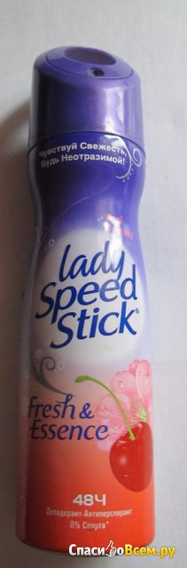 Дезодорант-антиперспирант Lady Speed Stick Fresh & Essence "Цветок вишни"