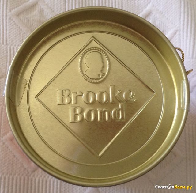 Листовой черный чай Brooke Bond "Темный шоколад и апельсин"