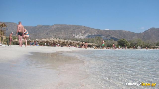 Пляж Elafonisi (Греция, Крит)