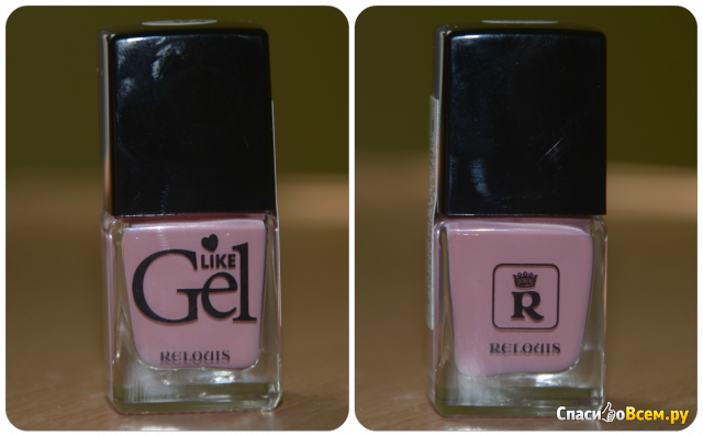 Лак для ногтей Relouis с гелевым эффектом Like Gel тон №04