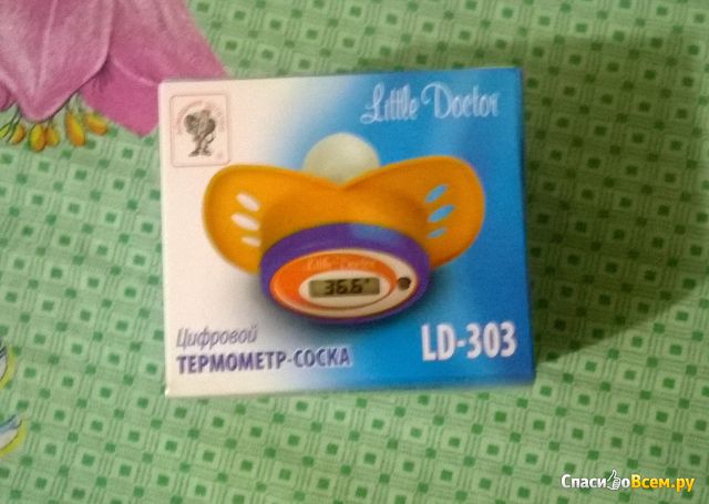 Цифровой термометр-соска Little Doctor-303