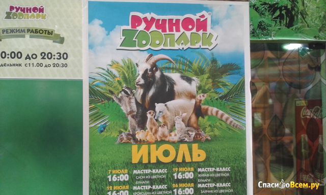 Ручной зоопарк (Самара, Московское шоссе, д. 81б, ТЦ "Парк-хаус")