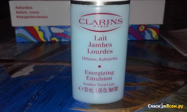 Молочко для усталых ног Clarins "Energizing Emulsion"