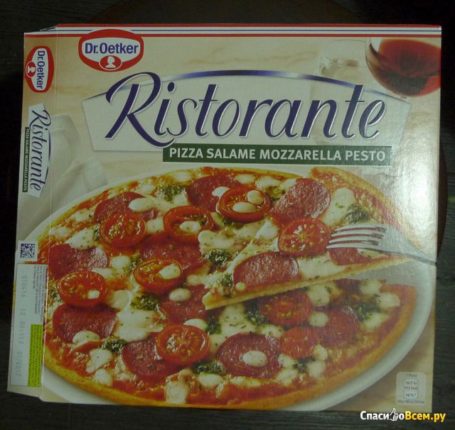 Пицца Dr. Oetker Salame Mozzarella Pesto