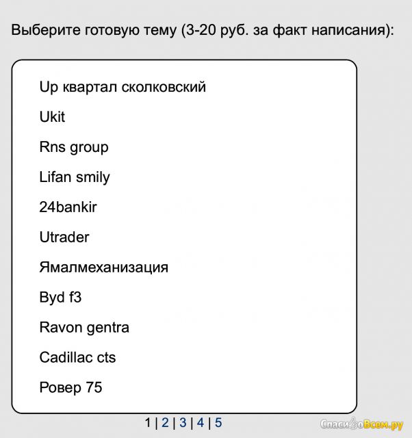 Сайт отзывов otzyvy.pro