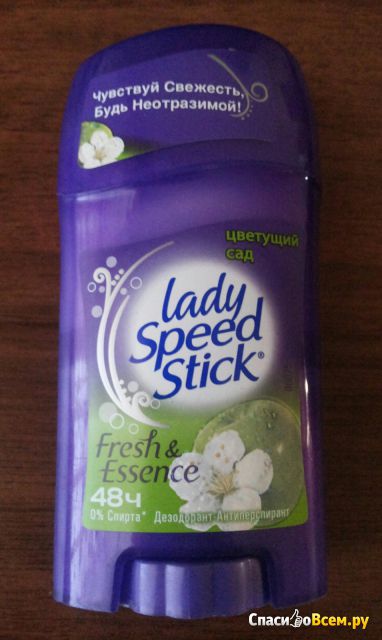Дезодорант-антиперспирант Lady Speed Stick Fresh & Essence "Цветущий сад"