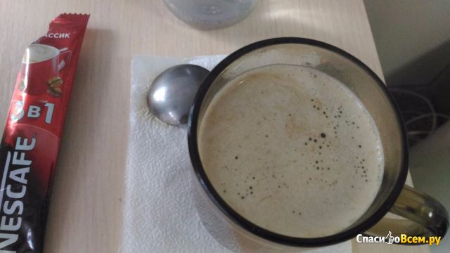 Напиток кофейный растворимый Nescafe 3 в 1 Классик