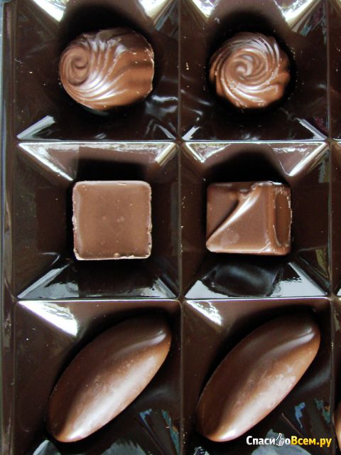 Набор шоколадных конфет с начинками "Третьяковская галерея" Ассорти "Красный октябрь"