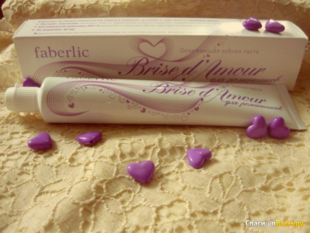 Освежающая зубная паста Faberlic Brise d'Amour