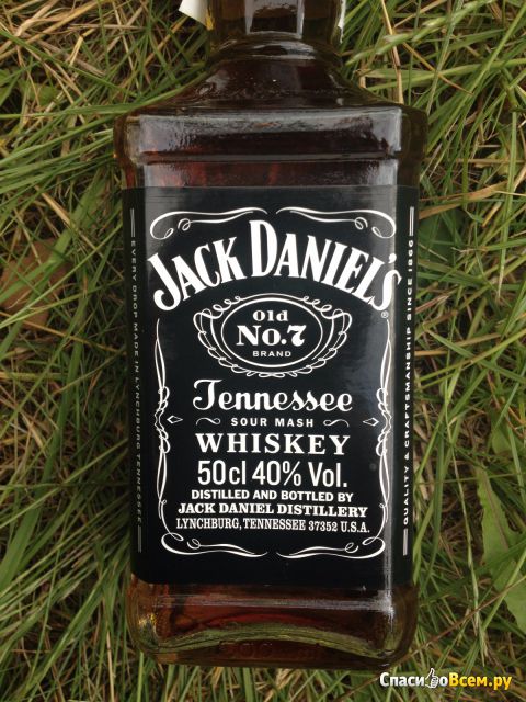 Виски Jack Daniel's Old №7 Tennessee sour mash
