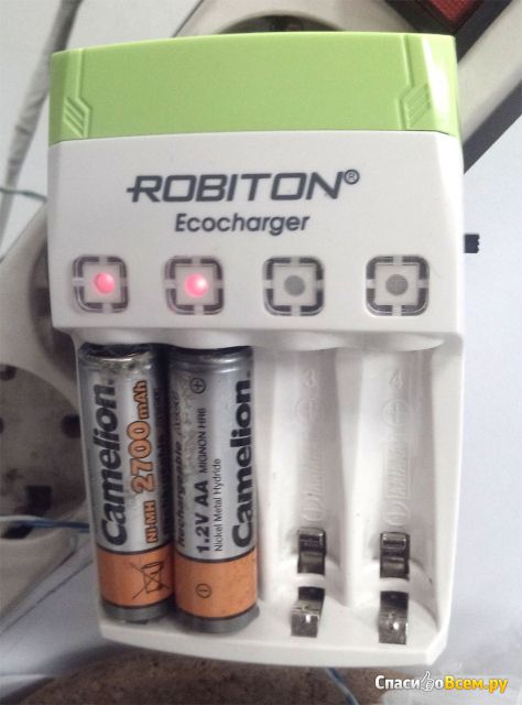Автоматическое зарядное устройство Robiton Ecocharger AK01