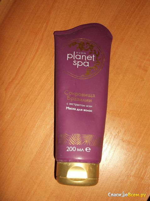 Маска для волос Avon Planet Spa "Сокровища Бразилии" с экстрактом асаи