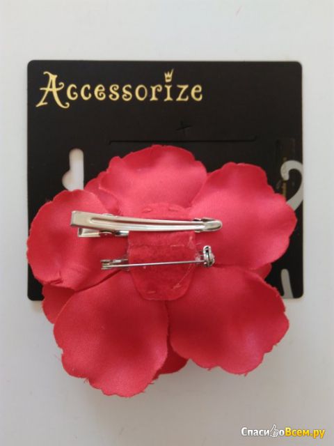Женская заколка Роза "Accessorize"