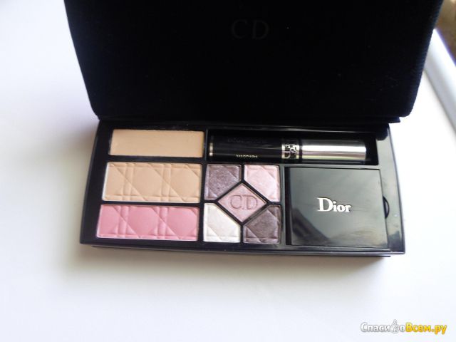 Дорожная палетка декоративной косметики Dior Color Designer All-In-One Makeup Palette