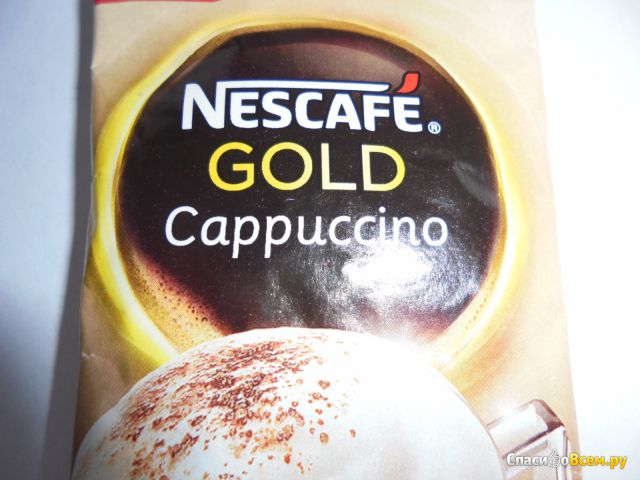 Кофейный напиток Nescafe Gold Cappuccino