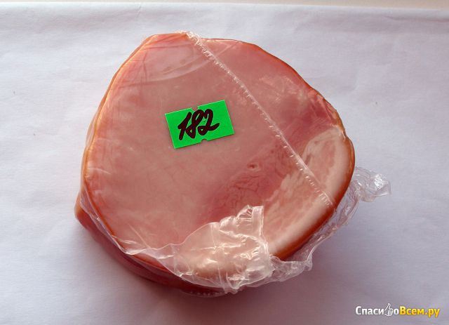 Продукт мясной из свинины копчено-вареный охлажденный Скворцово "Балык столичный"