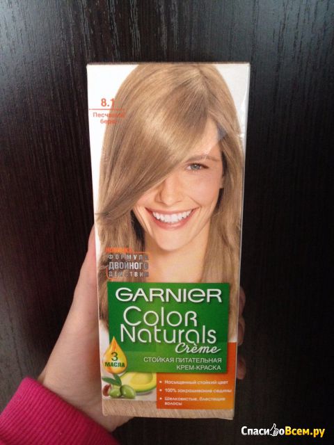 Краска для волос Garnier Color Naturals Creme 8.1 Песчаный берег