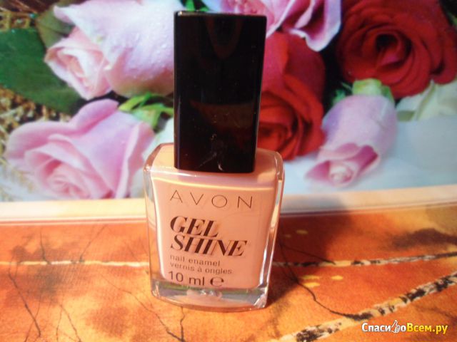 Лак для ногтей Avon Gel Shine "Розовое сияние"
