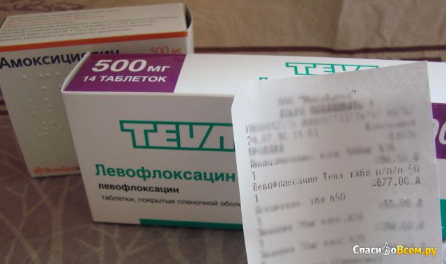 Антибиотик "Левофлоксацин"