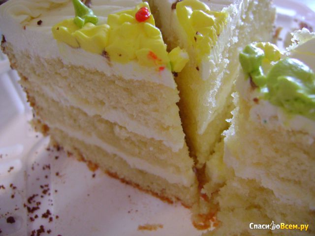 Торт Золотой колос "Лимонный"