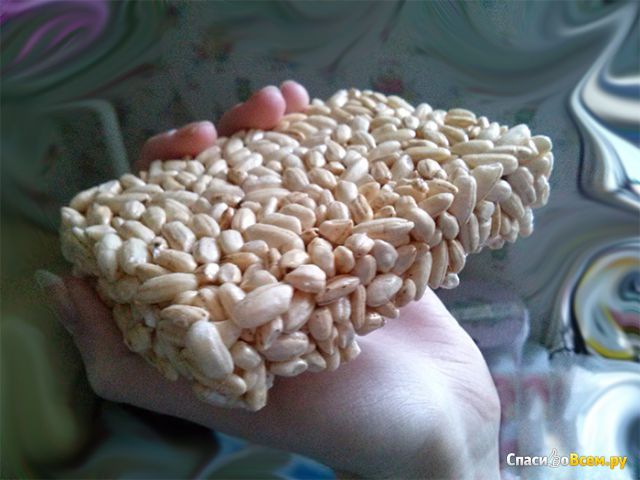 Сухие завтраки крупяные Воздушные зерна риса в сахарном сиропе «Русский десерт»
