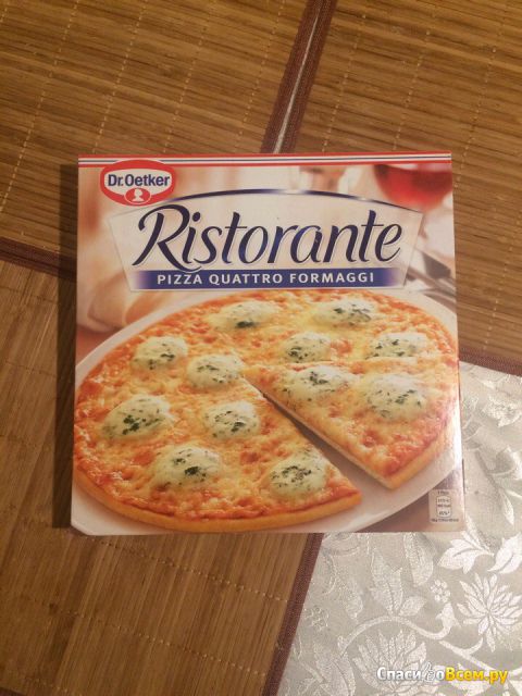 Пицца Dr. Oetker Ristorante Quattro Formaggi