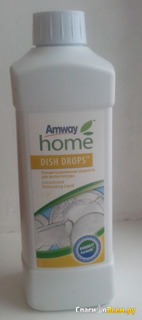 Концентрированная жидкость для мытья посуды Dish Drops Amway Home