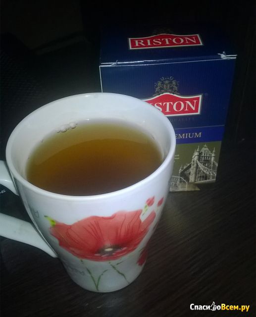 Чай черный байховый цейлонский листовой Riston Ceylon Premium