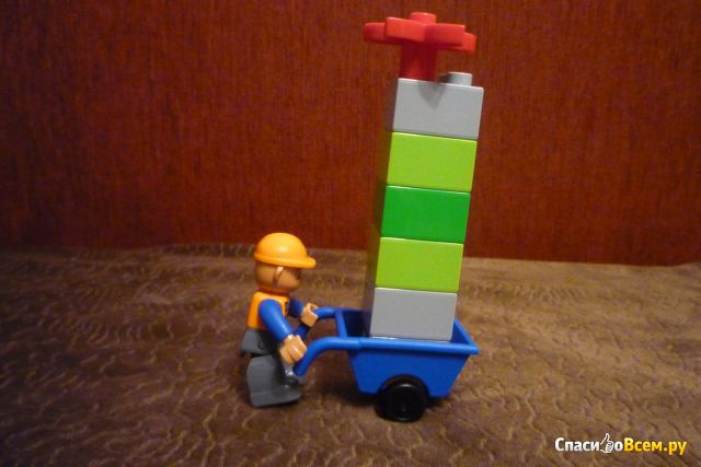Конструктор Lego Duplo "Экскаватор-погрузчик" 10811
