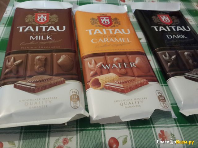 Шоколад Tai Tau Classic Caramel Wafer