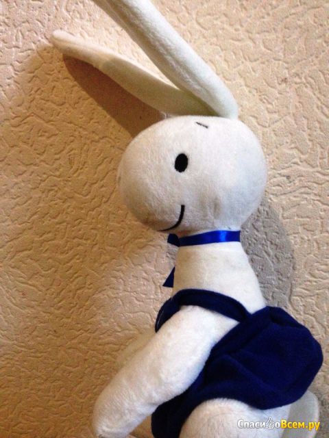 Акция от "Nivea" - Мягкая игрушка "Кролик Nivea" в подарок
