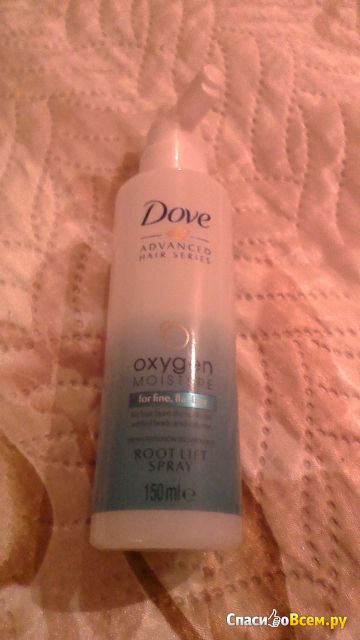 Спрей-объём для волос Dove Advanced Hair Series "Лёгкость кислорода".