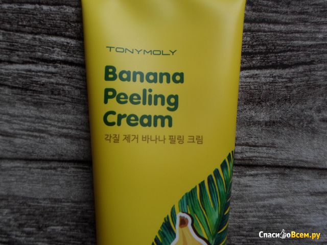 Крем-пилинг для лица Tony Moly Magic Food Banana Peeling Cream