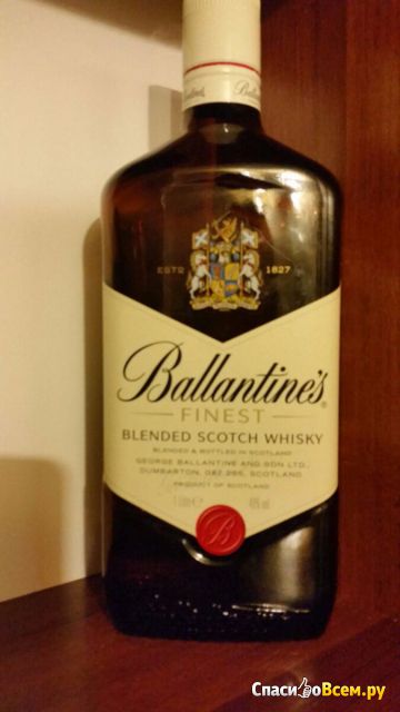 Виски Ballantine's Finest Blended Scotch Whisky