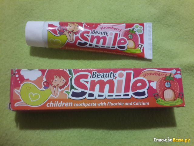 Детская зубная паста "Beauty smile" Strawberry