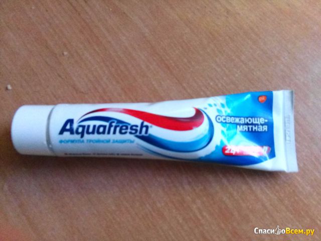 Зубная паста Aquafresh 3 Mild & Minty освежающе-мятная