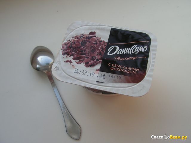 Продукт творожный Danone "Даниссимо" с изысканным шоколадом