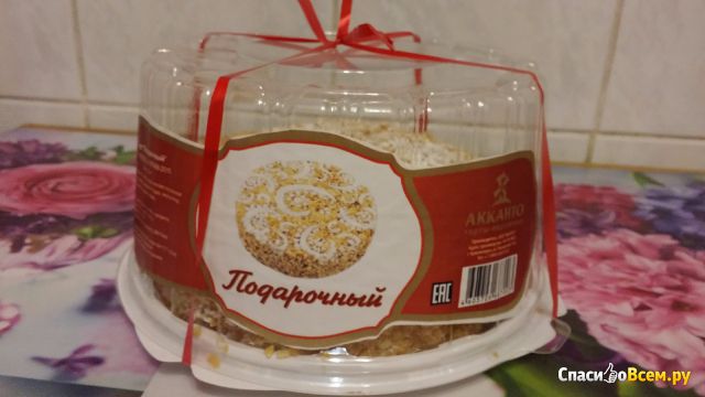 Торт Акканто "Подарочный"