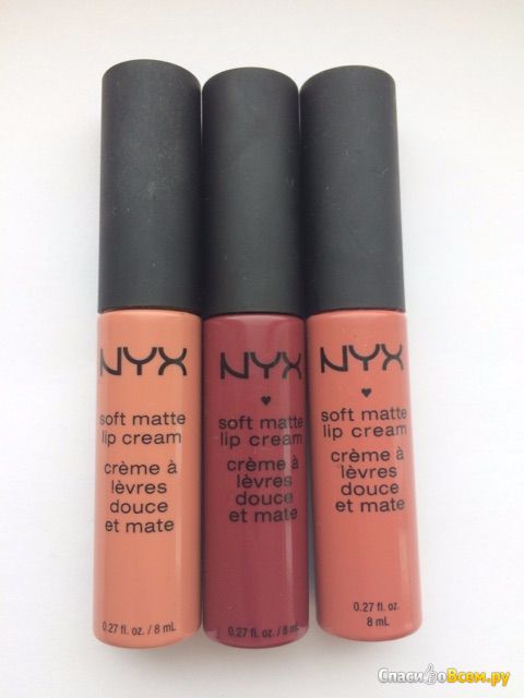 Жидкая матовая помада-крем для губ Nyx Soft Matte Lip Cream