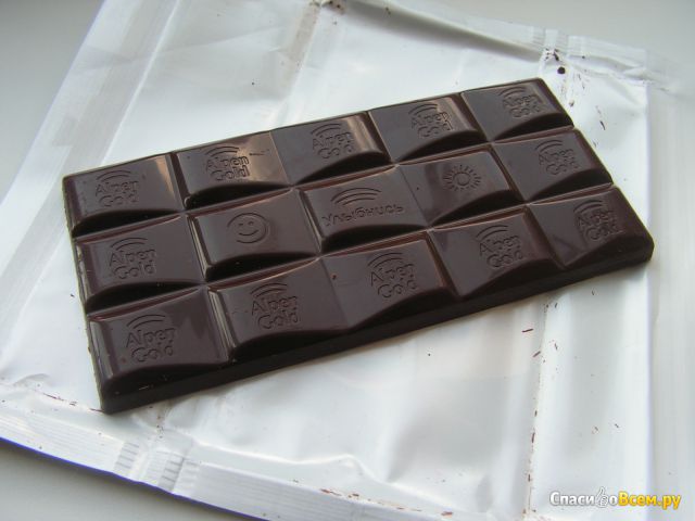 Темный шоколад Alpen Gold "Вишня и миндаль"